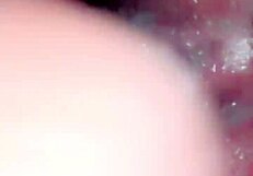 The creamy wetness coats her slutty ass and pussy in this steamy encounter.