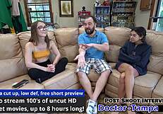 Dr. Tampa's First Gyno Exam With Mira Monroe