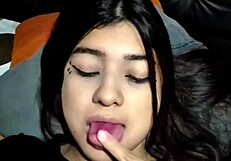 did you see how they fucked that submissive latina until she was exhausted in this real homemade video?