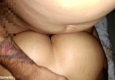 Novinha Couldn't Hold Back Her Moans During Intense Sex!