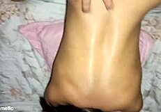 Novinha Couldn't Hold Back Her Moans During Intense Sex!