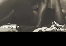 stepsister shares bed with my big black dick