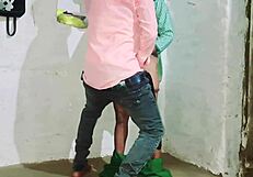 College stepsister pussy fucked after class by teacher in classroom