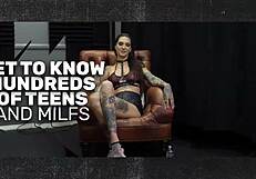 Is This Smokin Hot Brunette Ready For Cock Surround And Creampie Cover?