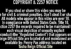 Tasha Reign And Big Tits Lesbian Beauties Engage In Detailed Licking And Fucking