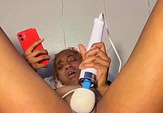 Late Night Panty Stuffing Orgasm! Intense Solo Pleasure!