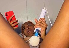 Late Night Panty Stuffing Orgasm! Intense Solo Pleasure!