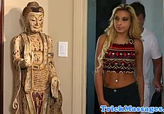 i'm watching this teen suck cock after massage