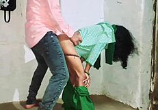 College stepsister pussy fucked after class by teacher in classroom