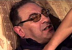 Horny Milf And Old Man Enjoy Anal Fucking