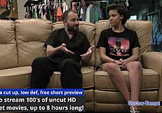 Rebel Wyatt Taken By Government In Dr. Tampa Backstage Scene With Deepthroat And Fucking