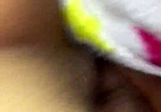 Mexican Babe Boldly Fingers Her Pussy