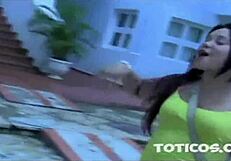 Crazy Black American Guy Films Intense Hardcore Sex with Latina Amateur!