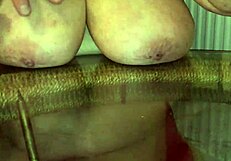 Talking about 34jj huge granny boobs in a casual chat