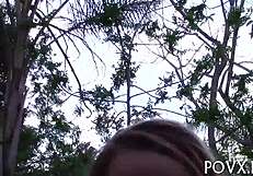 i watch impressive cock-sucking action from pov