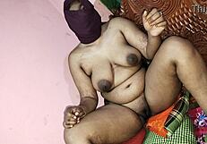 Stepmom playing truth and dare with stepson when both are boring at home.