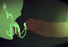 Christmas blowjob with cumshot and festive pleasure