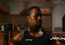 Puck Isiah Maxwell rebukes the spirit with intense fucking.