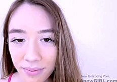 Pretty teen model gets fucked during a casual audition interview