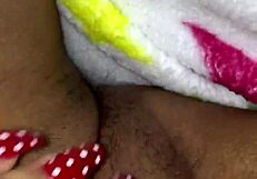 Mexican Babe Boldly Fingers Her Pussy