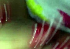 Mexican Babe Boldly Fingers Her Pussy