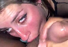 Blonde Amateur Blowjob And Doggystyle With Natural Tits