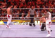 Kevin Owens and Sami Zayn battle The Usos for WWE Undisputed Tag Team Championship at WrestleMania 39