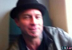 British Maid Face Spunked With Monster Cock