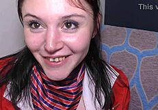 Lexi Lush from Britain gives an amazing amateur blowjob