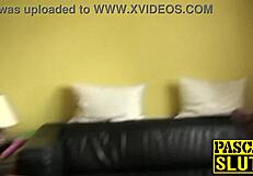 sub cutie gets rough treatment from a dominant male in a tux