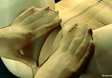 pussy licking in pantyhose dildo