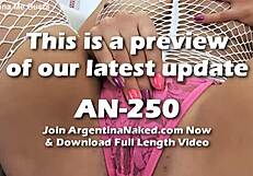 Huge natural boobs and huge meaty pussy Latina gaping