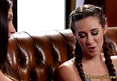 Busty Lesbo Milfs Finger Lovely Teen 18+!