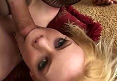 booty speckled blonde rushes straight into doggy style anal fun with just brief fingering