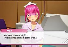 did nurse luna give you that ejaculation treatment in the hospital?