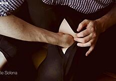 Deep Anal Fisting In Black Dress!