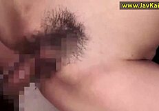 is this jav milf sucking leading to a huge cumshot?