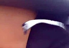 Latina flaunts bare pussy in public outdoor stroll