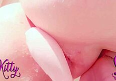 want to feel the huge orgasm in close-up asmr toy masturbation?