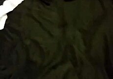 Jerking with my wifes panties