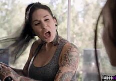 Can Aiden Ashley And Maya Woulfe Resist Kissing In The Kitchen?