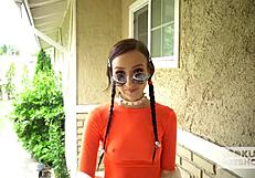 Latina cutie carmen rae rides raw