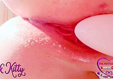 want to feel the huge orgasm in close-up asmr toy masturbation?