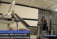 dr tampa locks up a broad backstage with handcuffs and humiliation - alexa chang