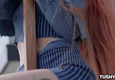 Tushyraw Sexy Redhead Gapes Perfect Ass