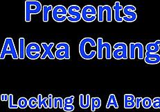 dr tampa locks up a broad backstage with handcuffs and humiliation - alexa chang