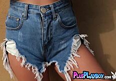 petite big ass blonde exposed sexy body and big tits milf and asian posing