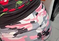 Shut up, whore, as I fuck your big ass in the kitchen