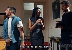 daddy4k my hot gf quietly cheats while i watch tv