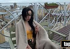 Blackmailing my stunning stepsister into performing a smoking hot blowjob and shower sex